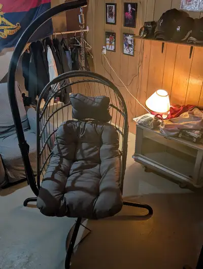 Swinging Egg Chair for Sale, View more