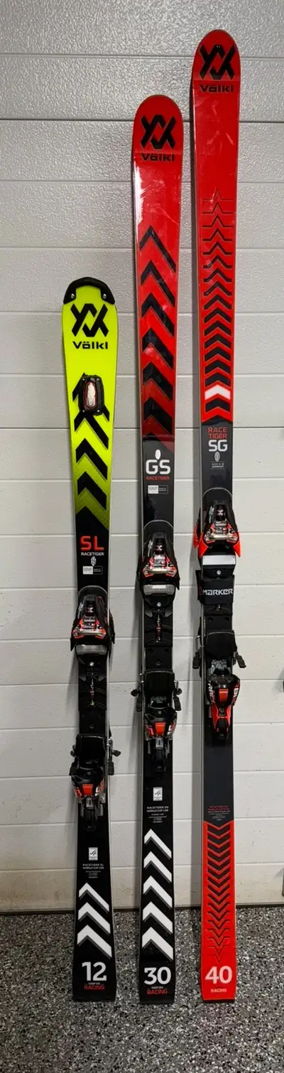 Volkl Racetiger FIS skis, View more