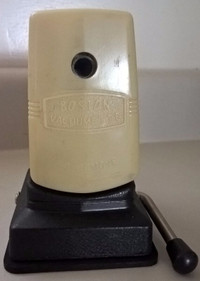 Vintage Boston Vacuumette Pencil Sharpener Desktop Vacuum Mount