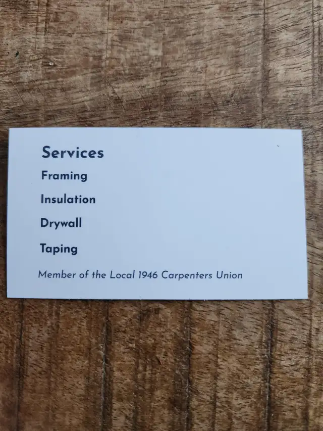Drywall, Framing , Taping for Hire417316044623073281