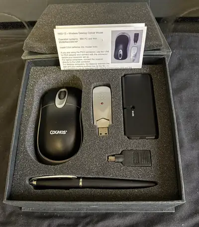 Cognos Wireless Desktop Optical Mouse, View more