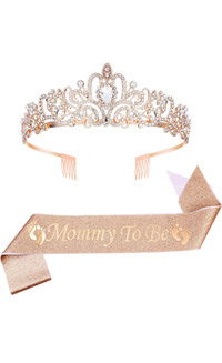 Mommy to be crown and banner