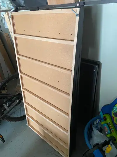 IKEA SUNDVIK black-brown crib, View more