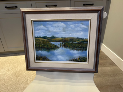 Oil Paintings professionally framed., View more