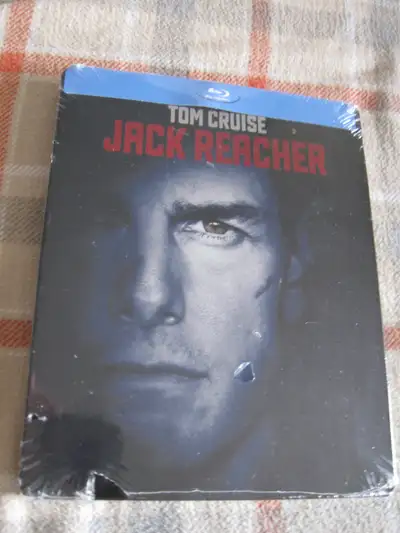 Jack Reacher (Tom Cruise) Blu-Ray Steelbook 2 disc set - new and, View more