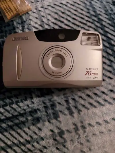 35mm Canon camera. Also Kodak Presstape 16mm, which are pre-cut, pressure-sensitive adhesive tapes u...