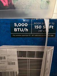 5,000 BTU Window Air Conditioner (new in box)