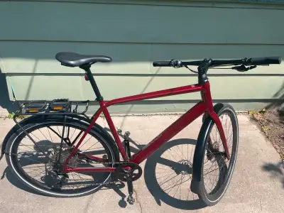 Orbea Vibe H30, a sleek and lightweight e-bike ideal for commuting, city cruising, and longer rides....