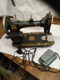 Antique Seamstress Rotary sewing machine