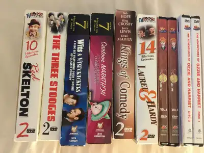 Classic DVD sets of movies $5-20 each - not all listed See list lots of other VHS and DVD movies for...