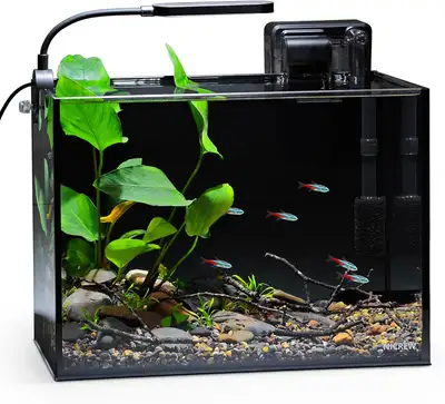 BNIB NICREW Nano Nature Aquarium Kit, 2.5 Gallon, View more