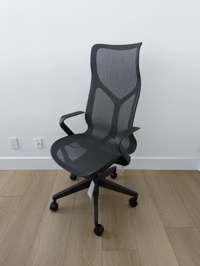 Herman Miller Cosm Mesh Office Chair - Graphite, High-Back, View more