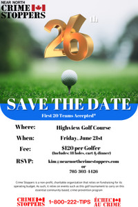 26th Annual Golf Tournament - Near North Crime Stoppers
