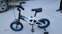 12" Kids bike with training wheels, Adjustable Seat