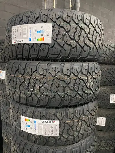 16 17 18 19 20 21 22 ; 225 235 245 255 265 275 285 315 ; 45 50 55 60 65 70 75 NO TAX- NEW ZMAX LT/AT...