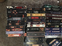 VHS movie collection