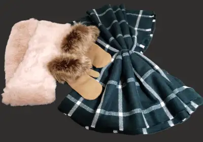 Pull through Scarf, Mitts, and Cape Scarf Starting at $15, View more