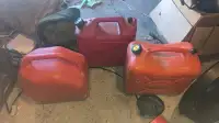3 x 20L gas cans