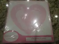 Sweet and Simple Pink Footprint Canvas, Unopened Kit