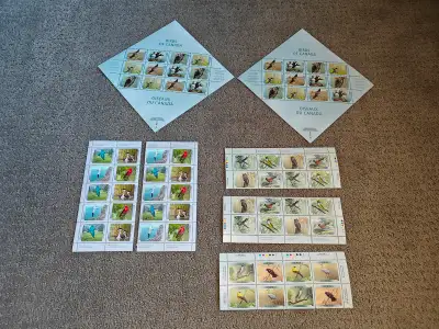 Stamp Collection Birds of Canada - (1996-1999) - Total 68 Stamps, View more