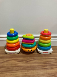 Fisher Price stacking rings toys