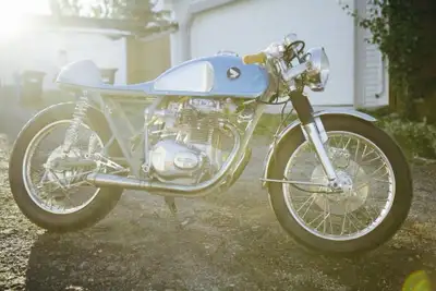 Hand built 1974 CB360 Featured in Motorcycle Mojo Magazine, Dime City Cycles, and others. https://mo...