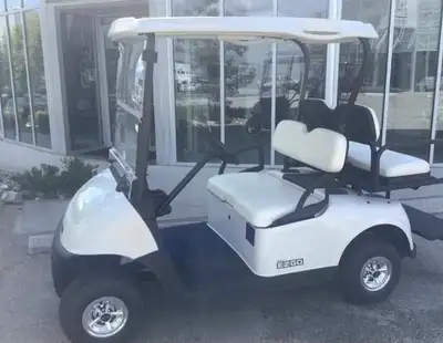 2016 EZGO RXV electric 48 v with NEW AGM maintenance free batteries and NEW AGM onboard charger, ori...