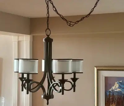 Dining room chandelier, View more