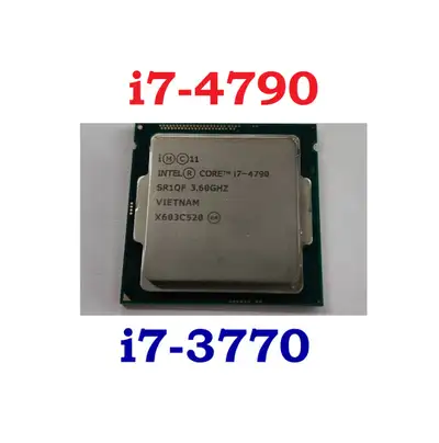 Intel CPU: Core i7-4790: 3.6GHZ:70$, i7-3770: 3.4GHZ:45$