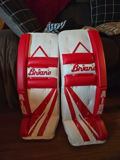 Brian's goalie pads, View more