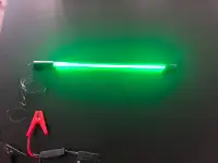 Neon Vert 12V 24 pouces 60,96 centimètre accessoire pour auto VR