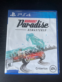 Burnout paradise remastered ps4
