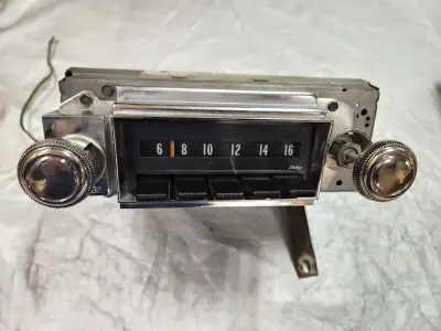 This is an original 1967 Delco AM radio for a 1967 Caprice, Impala, Bel Air or a Biscayne. Comes wit...