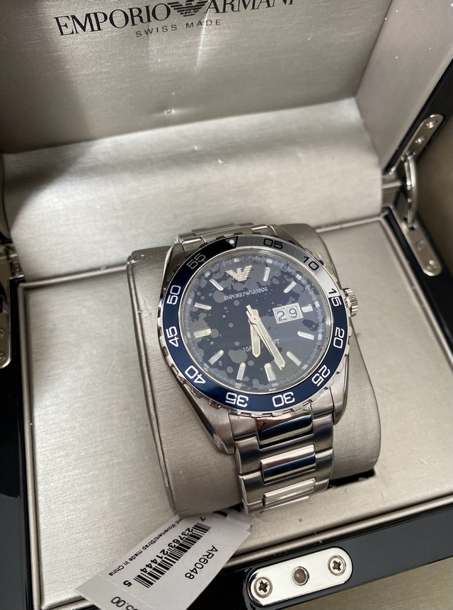 Brand new Empirio Armani divers watch in Jewellery & Watches in Prince Albert