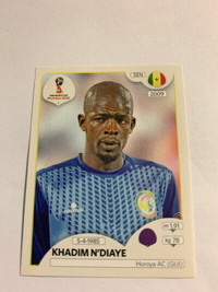 2018 PANINI FIFA WORLD CUP RUSSIA STICKER K. N'DIAYE#614 SENEGAL