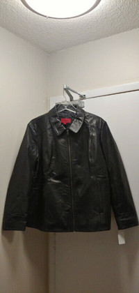 BRAND NEW, EXCELLED COLLECTION LEATHER JACKET, 3XL!!!