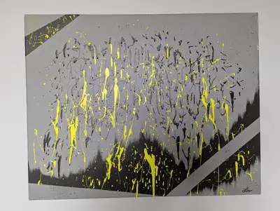 Cadre décoratif (peinture sur toile), View more