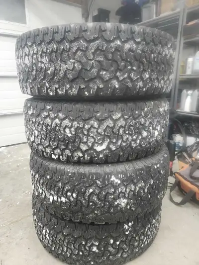 Ive got 4 tires removed from a Hummer H2. I kept the rims to use on my duramax and will be going wit...