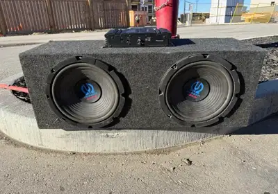PIONEER SUBWOOFER & Pioneer Amp, View more