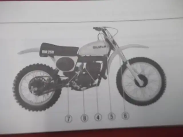 1976   Suzuki  RM250  Owner's Manual in original bag. in Other in City of Toronto - Image 3