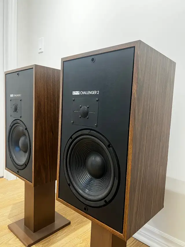 Altec Lansing Challenger 2 bookshelf speakers Hifi vintage in Speakers in Markham / York Region - Image 6