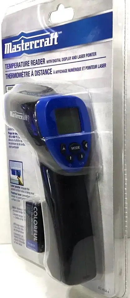 Mastercraft Temperature Reader W Digital Display & Laser Pointer64840236931713123