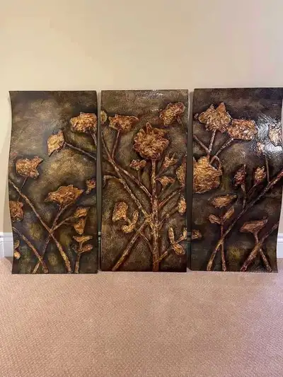 Home decor 3D wooden wall art canvas, View more