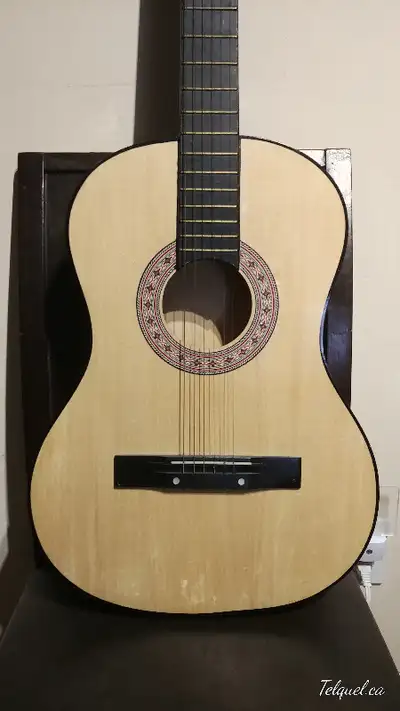 Guitare Acoustique Vintage en Bois, View more