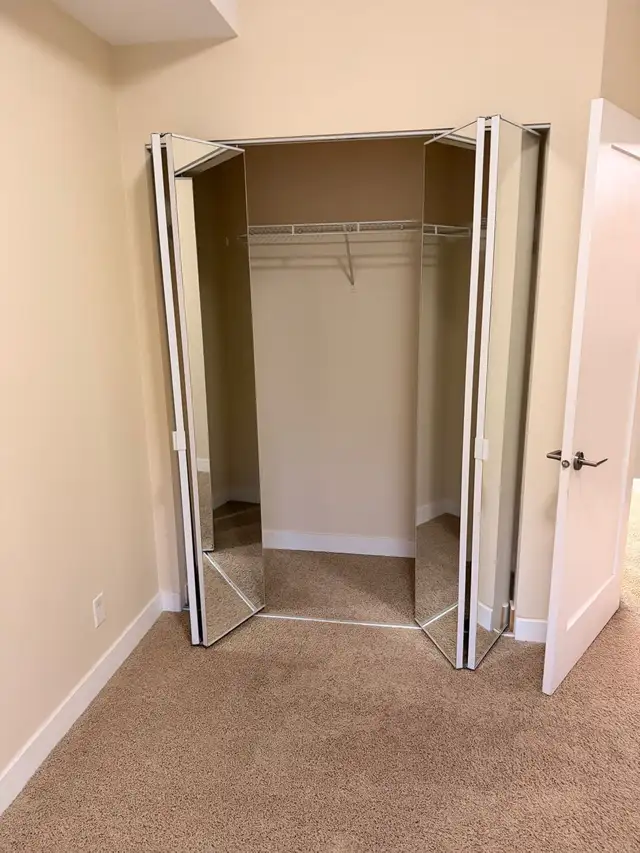 1 Bedroom and bathroom out of 2 bedroom 2 bathroom for rent.