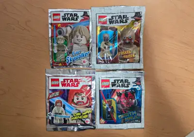 LEGO Star Wars - Minifigure Polybags - New Sealed LEGO Star Wars - Tusken Raider (912283) $10 LEGO S...