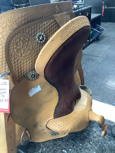 western pleasure saddle, View more