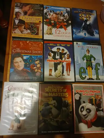 Christmas dvds , View more