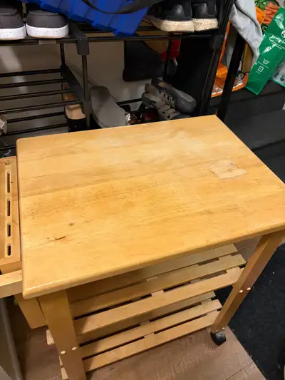 kitchen cart with pull out board, View more