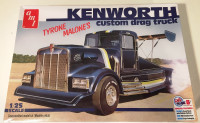 AMT 1/25 Tyrone Malone’s Kenworth Custom Drag Truck